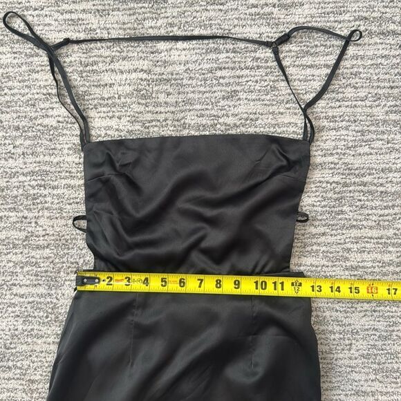 NWT superdown sienna strappy back mini dress Revolve Black Small - Picture 11 of 15